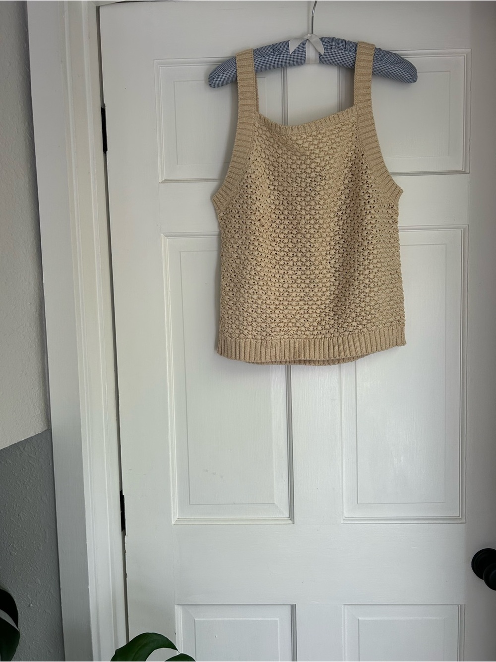 Vintage J. Crew Crochet Knit Tank Top